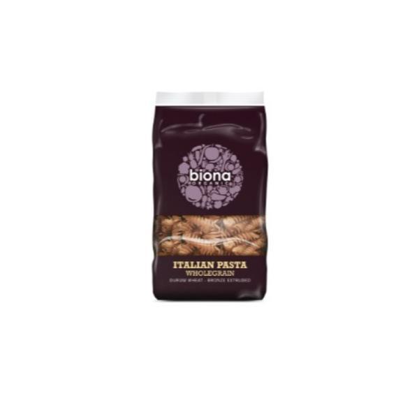 Biona Organic Wholewheat Fusilli 500g