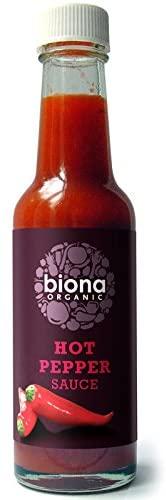 Biona Organic Hot Pepper Sauce 140ml