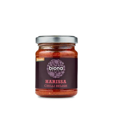 Biona Organic Harrissa Chilli Relish 125g