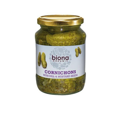 Biona Organic Cornichons 330g
