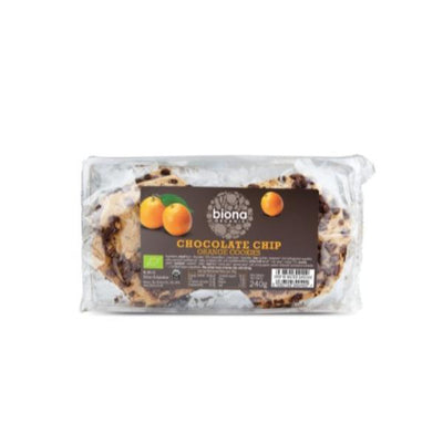 Biona Organic Choc Chip Orange Cookies 240g