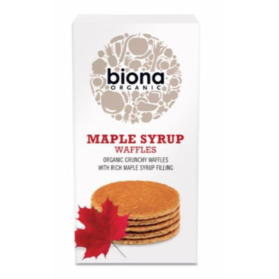 Biona Organic Maple Syrup Waffles 175g