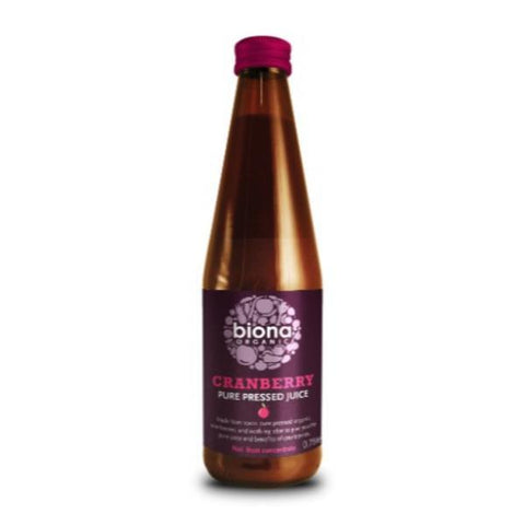 Biona Organic Pure Cranberry Juice 750ml