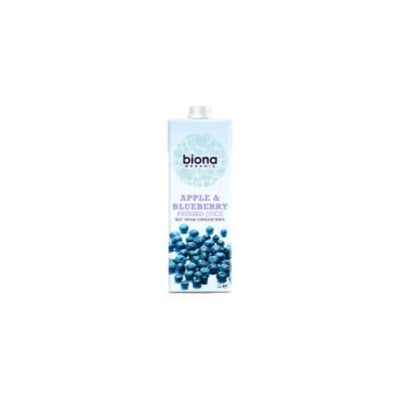 Biona Organic Apple & Blueberry Juice 1000ml