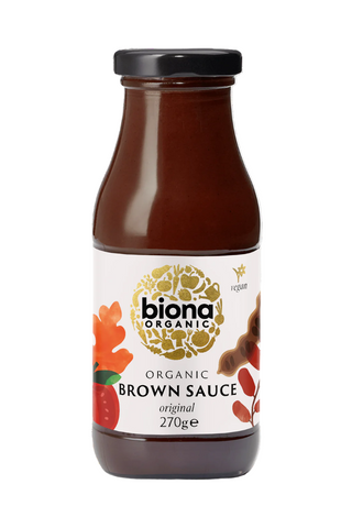 Biona Organic Brown Sauce 270g (Pack of 6)