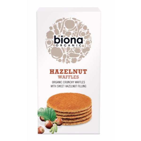 Biona Organic Hazelnut Waffles 175g