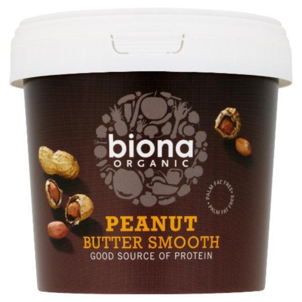 Biona Organic Peanut Butter Smooth 1000g