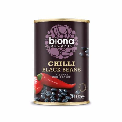 Biona Chilli Black Beans Organic 400g