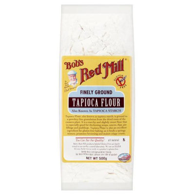 Bobs Red Mill Gluten Free Tapioca Flour 500g (Pack of 4)