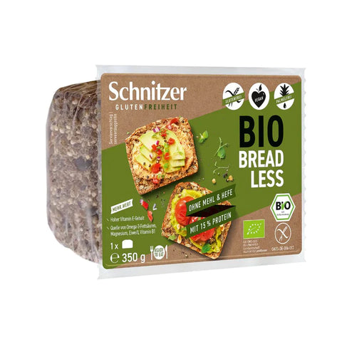 Schnitzer Bread Less Gf Organic 350g (Pack of 6)