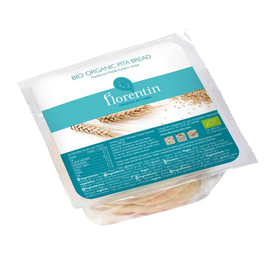 Florentin White Pitta Bread Organic 260g (Pack of 12)