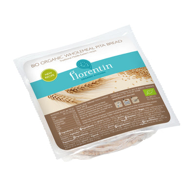 Florentin Wholemeal Pitta Organic 280g (Pack of 12)