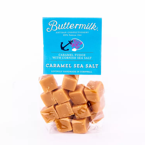 Buttermilk Smooth Caramel Sea Salt Fudge Grab Bag 175g (Pack of 16)