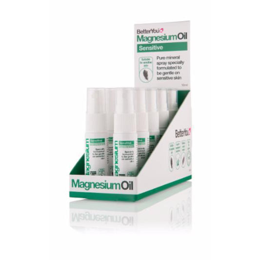 BetterYou Magnesium Oil Sensitive CDU 15ml (Pack of 10)