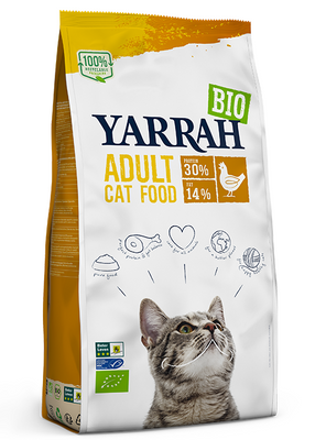 Yarrah  Adult Organic Cat Food - Chicken 2.4Kg