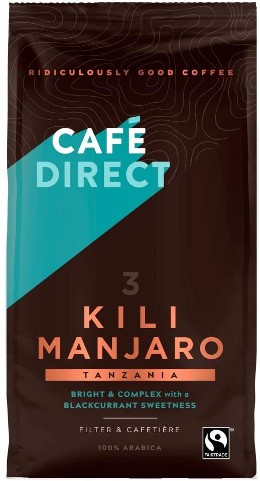 Cafedirect Kilimanjaro Fresh Ground Coffee - 227g