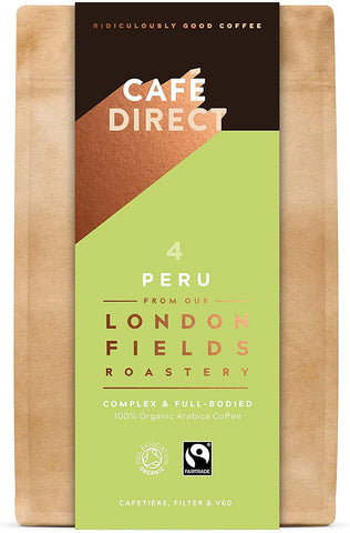 CafeDirect Peru FT Organic Ground Coffee 200 g