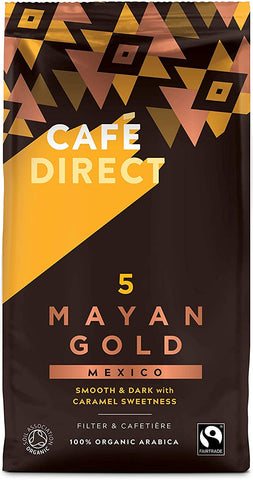 CafeDirect Mayan Gold FTO Coffee Beans 227 g