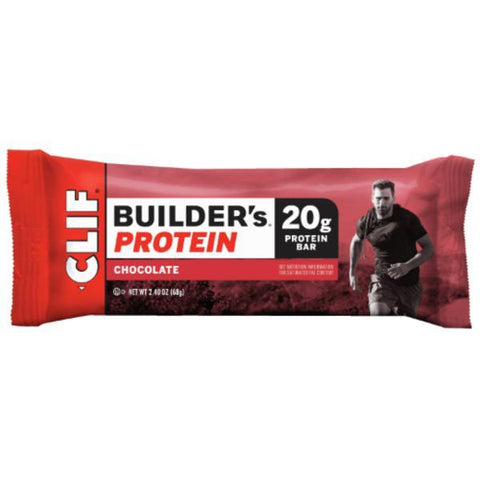 Clif Bar Builders Chocolate Bar 68g (Pack of 12)