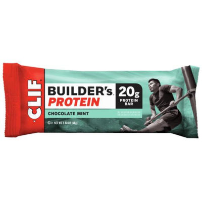 Clif Bar Builders Chocolate Mint Bar 68g (Pack of 12)