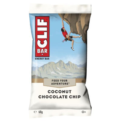 Clif Bar Coconut Chocolate Chip Bar 68g (Pack of 12)