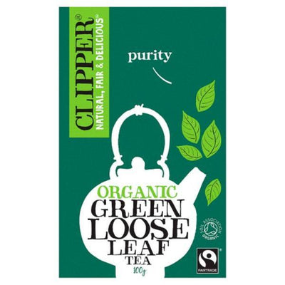 Clipper F/T Org Loose Leaf Green Tea 100g