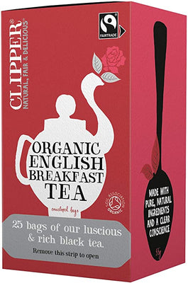 Clipper Organic English Breakfast 25 Bag