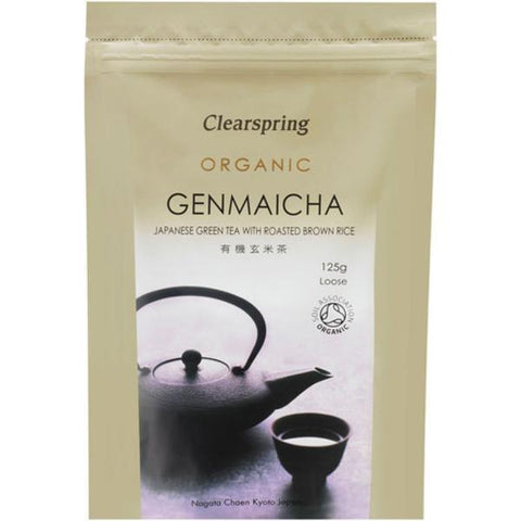 Clearspring Organic Genmaicha Green Tea 125g