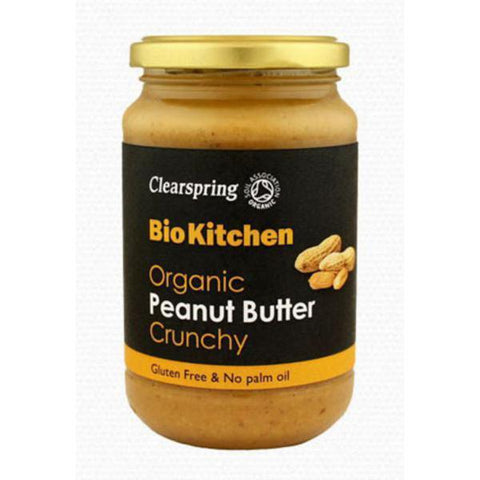 Clearspring Organic Peanut Butter Crunchy 350g