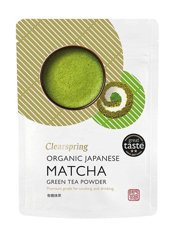 Clearspring Organic Japanese Matcha Green Tea Powder - Premium Grade 100g (Pack of 6)