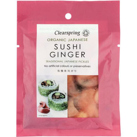 Clearspring Organic Sushi Ginger Pickle 50g