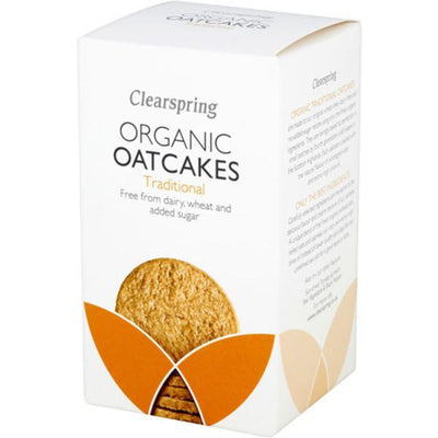 Clearspring Organic Oatcakes - Traditional 200g