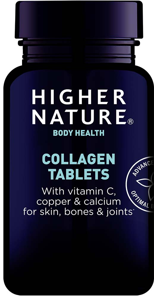 Higher Nature Collagen High Strength - Pack of 90 Tablets