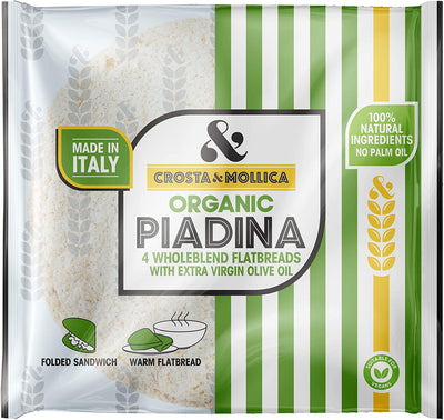 Crosta & Mollica Organic Wholeblend Piadina 300g