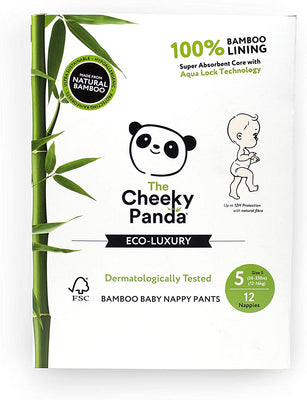 The Cheeky Panda Bamboo Nappies Size 5