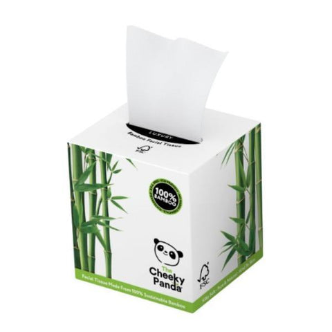 Cheeky Panda 100% Bamboo Facial Tissue Cube 3ply 56 Sheets