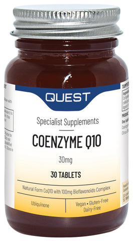 Quest Coenzyme Q10 30mg 30 Tablets