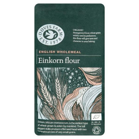 Doves Farm Einkorn Wholemeal Flour 1kg (pack of 5)