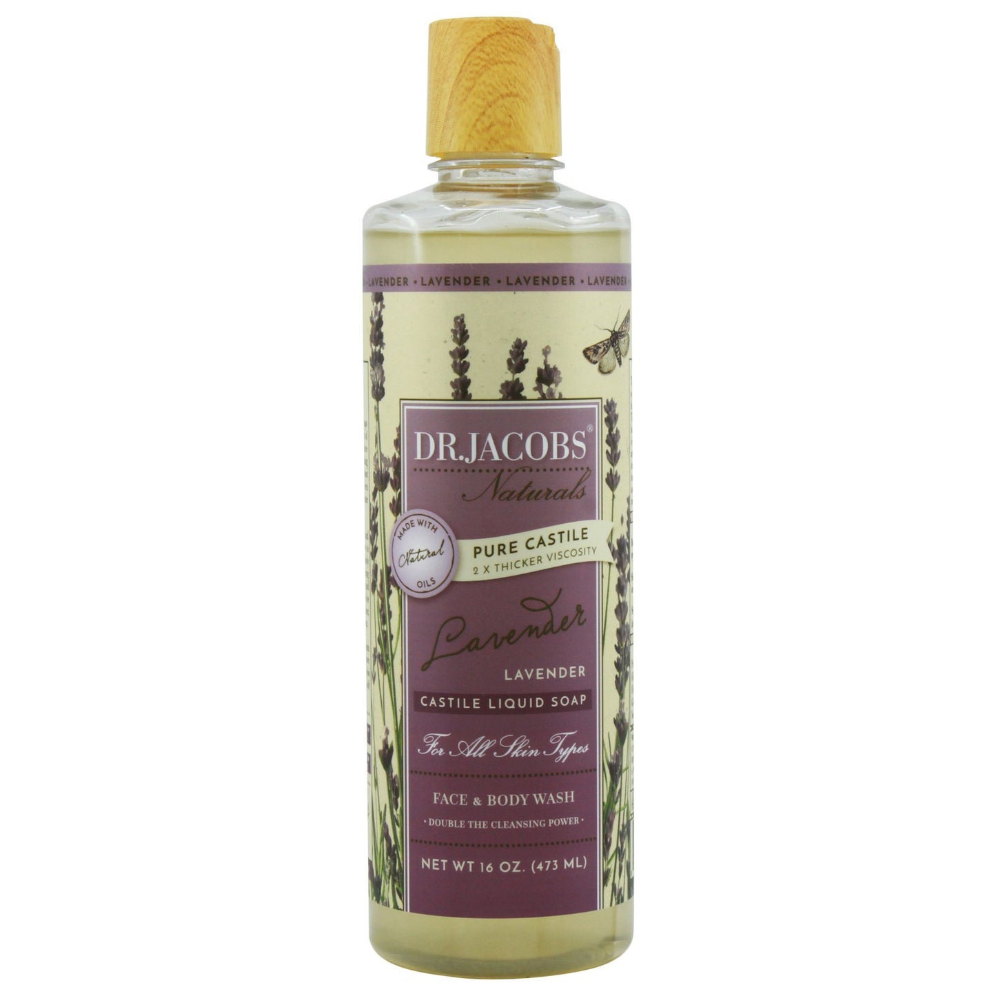 Dr Jacobs Naturals Body Wash - Lavender 437 ml