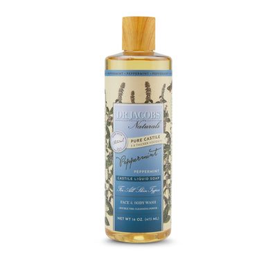 Dr Jacobs Naturals Body Wash - Peppermint 437 ml