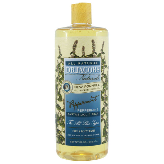 Dr Jacobs Naturals Body Wash - Peppermint 946 ml