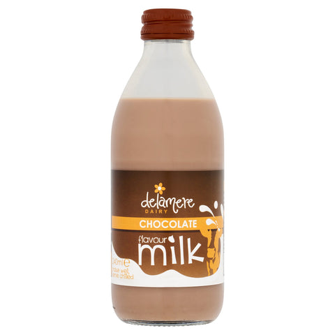 Delamere Dairy Chocolate Flavoured Cows Milk 240ml (Pack of 20)