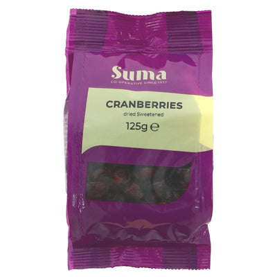 Suma Prepacks Cranberries 125g (Pack of 6)