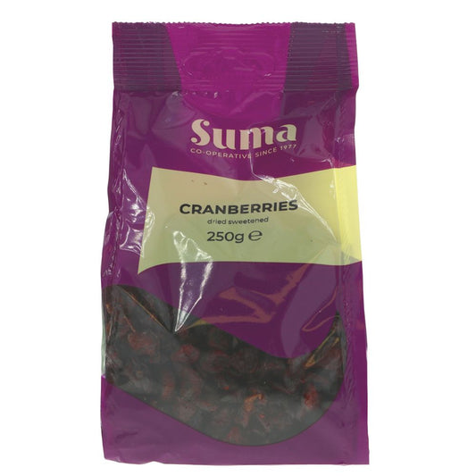 Suma Prepacks Cranberries 250g (Pack of 6)