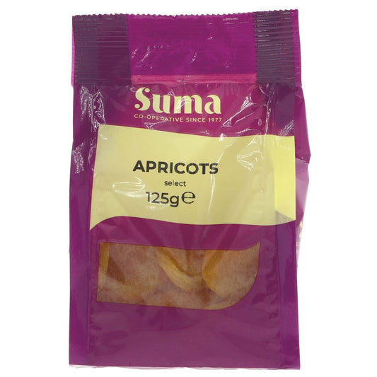 Suma Prepacks Select Apricots 125g (Pack of 6)