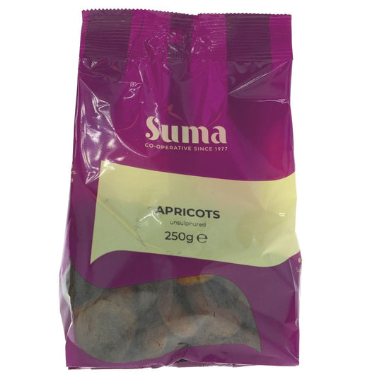 Suma Prepacks Unsulphured Apricots 250g (Pack of 6)