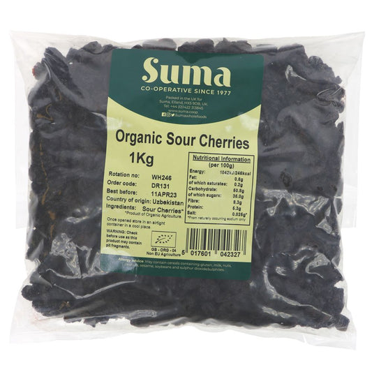 Suma Bagged Down - Organic Sour Cherries 1kg