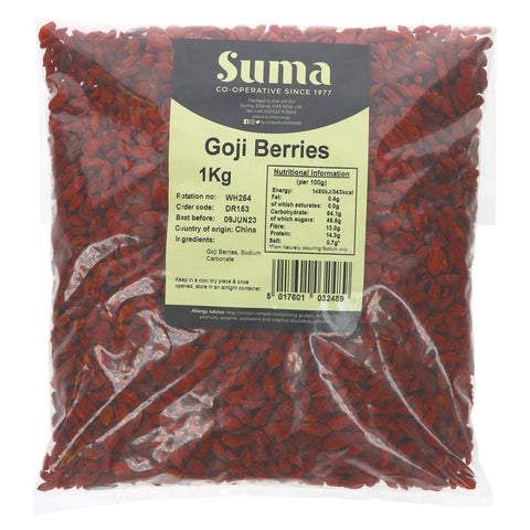 Suma Bagged Down Goji Berries 1kg