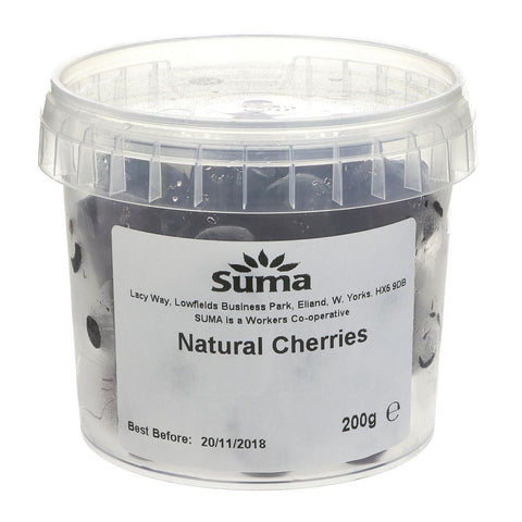 Suma Prepacks Cherries Glace - Dark Red 200g (Pack of 6)