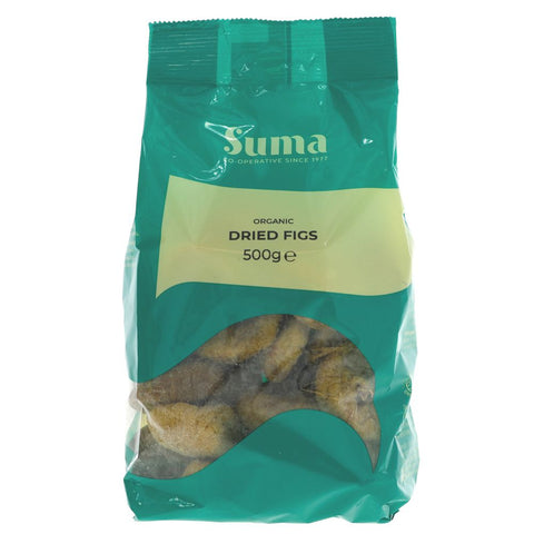 Suma Prepacks - Organic Figs 500g (Pack of 6)